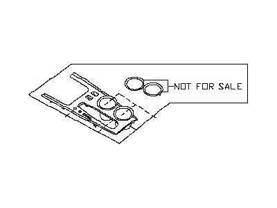 Nissan 96915-3KA0C FINISHER Console