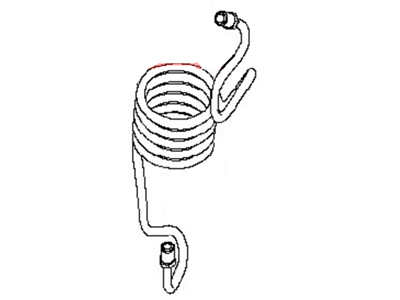 Nissan Altima Clutch Hose - 30852-JA00A