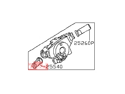 Nissan 25560-ZM02D Switch Assy-Combination