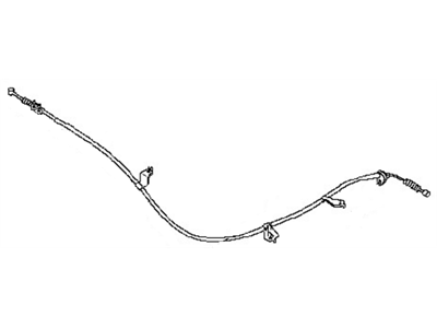 Nissan NV Parking Brake Cable - 36530-3LN0A