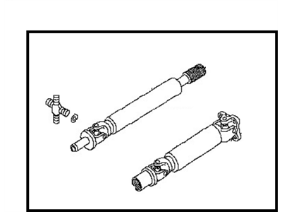 Nissan 37000-ZP65A Shaft Assembly PROPELLER