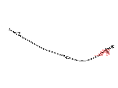 Nissan 36530-1EA0A Cable Assy-Parking,Rear RH