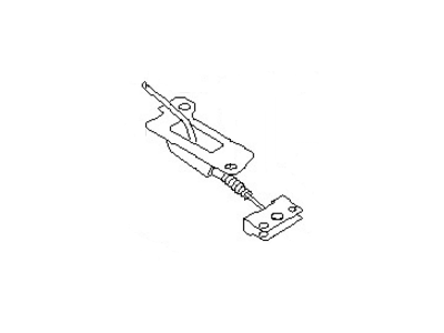 2000 Nissan Altima Parking Brake Cable - 36402-9E000