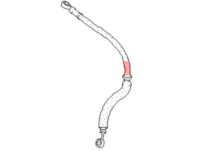 1995 Nissan Maxima Power Steering Hose - 49720-40U15