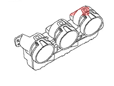 Nissan 24845-ZB700 Triple Meter Assembly