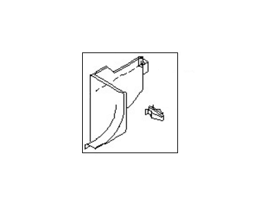 Nissan 66900-7Y000 Finisher-Dash Side,RH