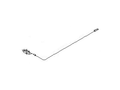 1997 Nissan Quest Sunroof Cable - 91215-0B005