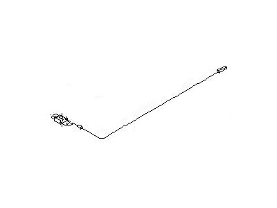 1994 Nissan Quest Sunroof Cable - 91215-0B005