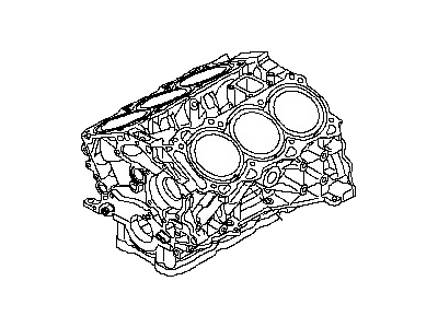 Nissan 11000-JP00A Block Assy-Cylinder