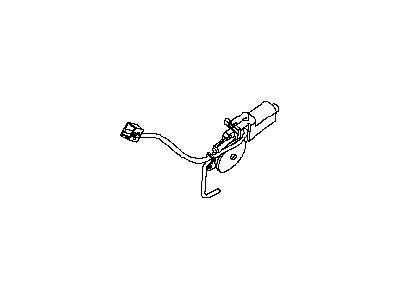 Nissan 90554-AQ000 Motor Closure-Back Door