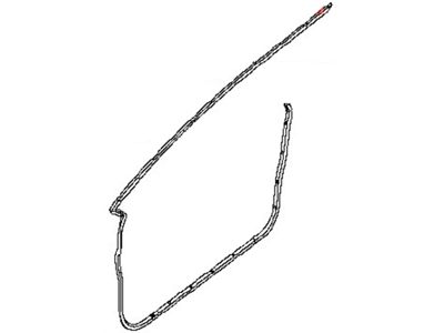 Nissan Xterra Weather Strip - 80830-EA00A