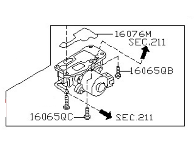 Nissan 23781-4W002 IACV-Aac Valve