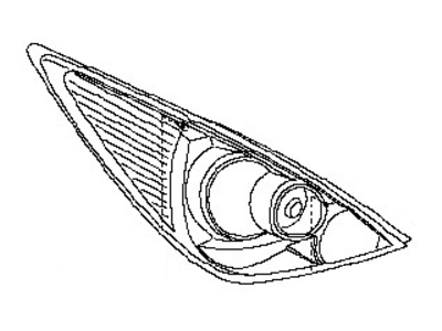 Nissan 26554-EM30A Combination Lamp, RH