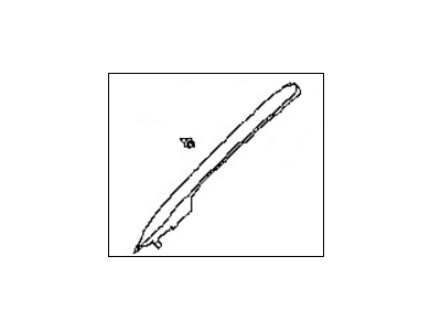 Nissan 76911-ET000 Garnish Assy-Front Pillar,RH