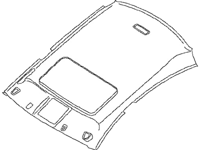 Nissan 739B0-9N20A Module Assembly-Roof Trim