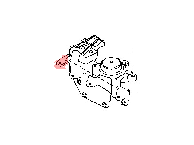 2018 Nissan Rogue Motor And Transmission Mount - 11220-4BA0B