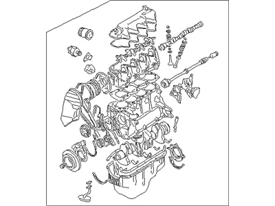 Nissan 10102-5RL0A Engine-Bare