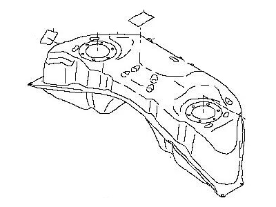 Nissan 17202-1EA0A Fuel Tank Assembly