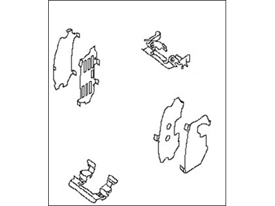 Nissan D1080-3TA0A Disc Brake Kit