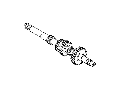 Nissan 32201-00QAX Gear In Shaft