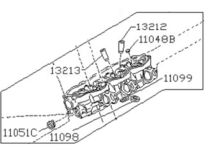 Nissan Maxima Cylinder Head - 11041-85E00