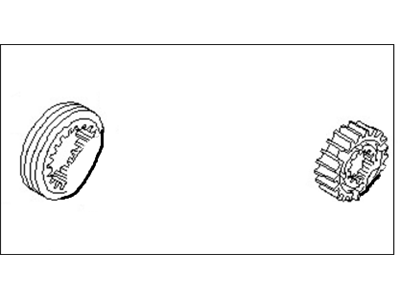 Nissan 32610-50J11 Sleeve & Hub-Coupling