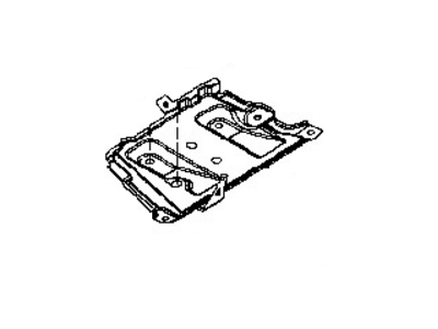 Nissan 64860-1AA0A Bracket-Battery