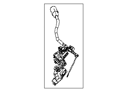 Nissan 34101-1PA0A Transmission Control Device Assembly