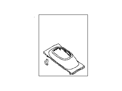 Nissan 96941-ZW40A FINISHER - Console Indicator