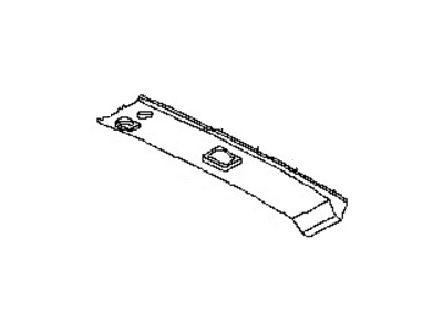 Nissan 73966-7S000 Garnish Assy-Roof,Rear