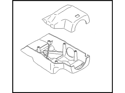 Nissan 48470-29R01 Cover Steer Column