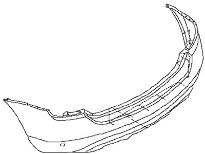 Nissan Murano Bumper - 85022-CC20J