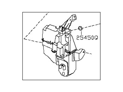 Nissan 28910-3TA1B Tank Assy-Windshield Washer