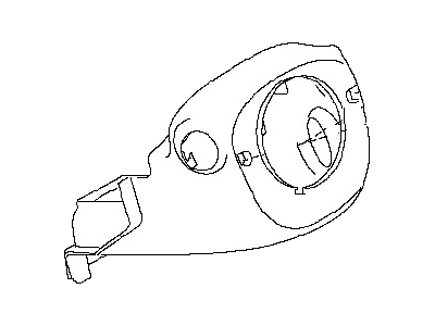 Nissan 48470-3YW0A Cover Set-Steering Column