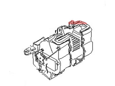 1985 Nissan 720 Pickup Heater Core - 27140-03W15