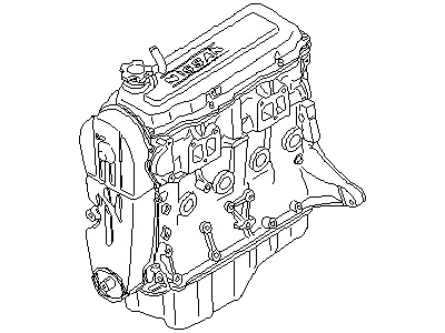 Nissan 10102-D55C0 Engine-Bare