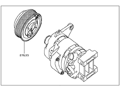 Nissan 92600-9NB0A Compressor - Cooler