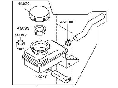 Nissan 46090-1AA0B