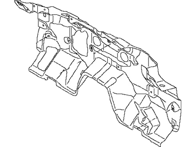 Nissan 67900-6GA0A Insulator-Dash Lower