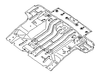 Nissan 74514-EA030 Floor-Rear,Rear