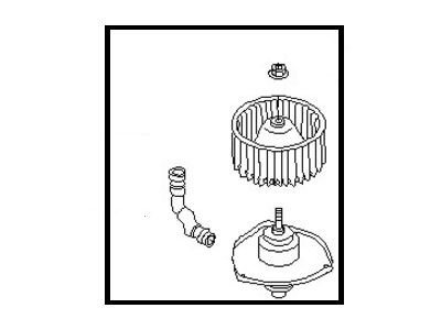 1999 Nissan Altima Blower Motor - 27220-9E001