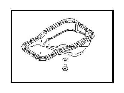 Nissan 11110-31W02 Oil Pan Assembly