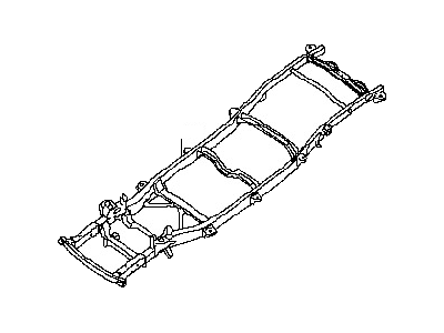 Nissan 50100-EA000 Frame Assembly