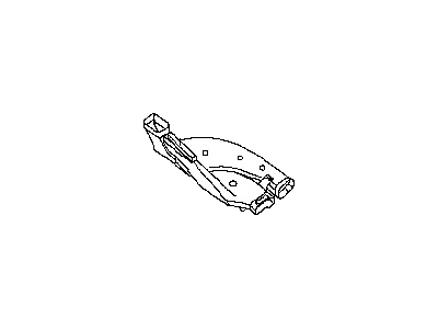 Nissan 27832-JA000 Duct-Heater Floor,Rear RH