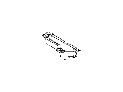 Nissan 84979-1AA0A Spacer-Luggage Floor,LH