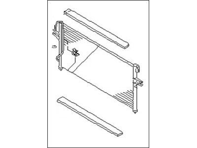 Nissan Xterra A/C Condenser - 92110-7Z800