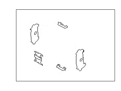 Nissan 44080-01P27 Hardware Kit