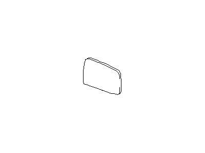 Nissan 96365-4B000 Glass-Mirror,RH