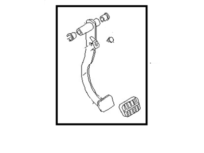 Nissan 46520-04A00 Pedal Assembly Brake