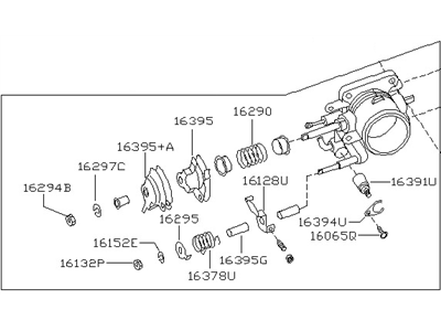 Nissan Quest Throttle Body - 16118-0B020